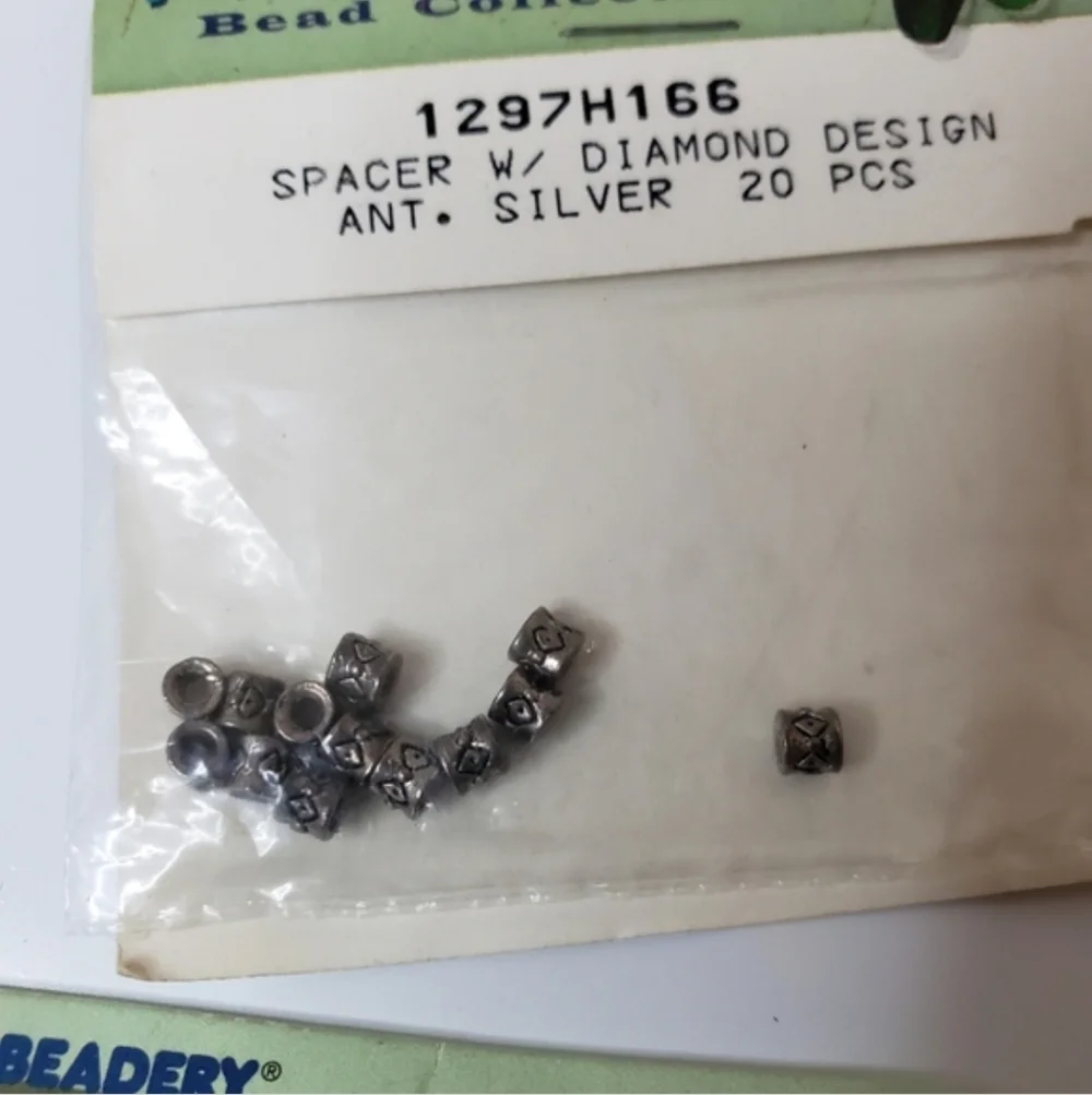 Vintage Bead Bundle: The Beadery & Create-A-Craft | Hearts, Flowers, Spacers